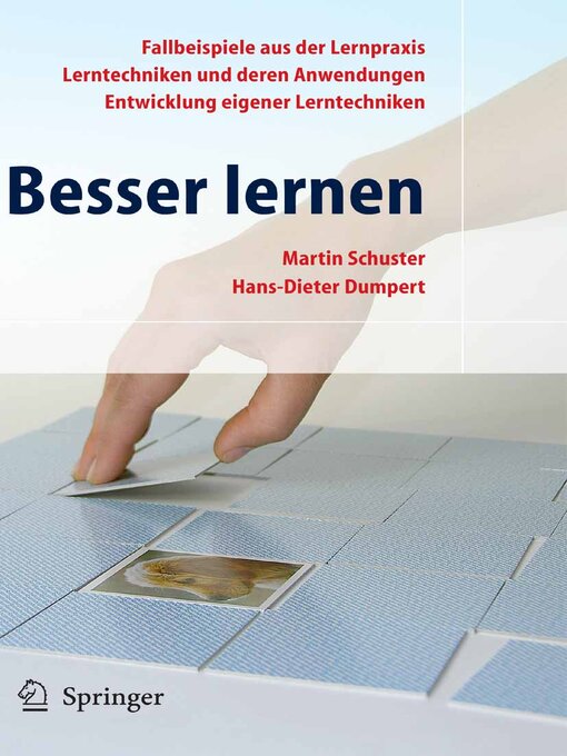 Title details for Besser lernen by Martin Schuster - Available